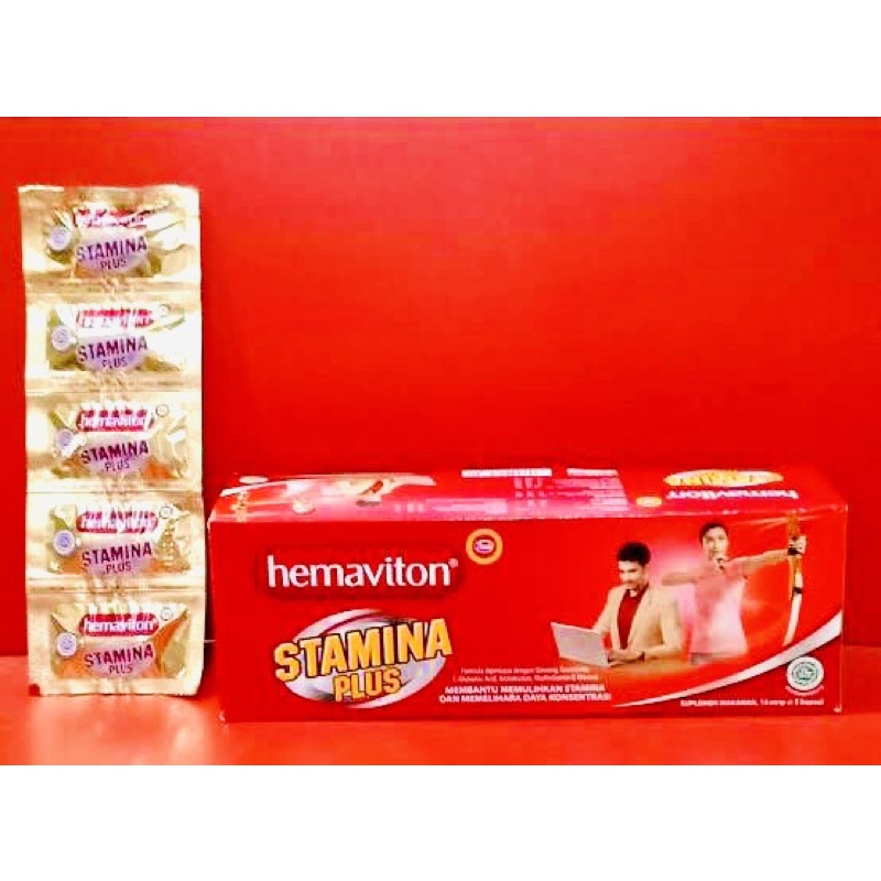 HEMAVITON ACTION | Menjaga Stamina dan Daya Tahan Tubuh| 1 Strip