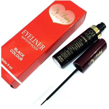 ^ KYRA ^My Darling Maskara Mydarling Eyeliner Black Waterproof Mascara Kosmetik Mata