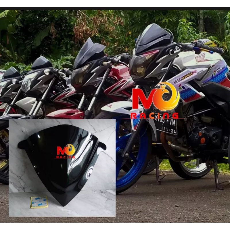 Visor CB150R Old Visor CB150R New