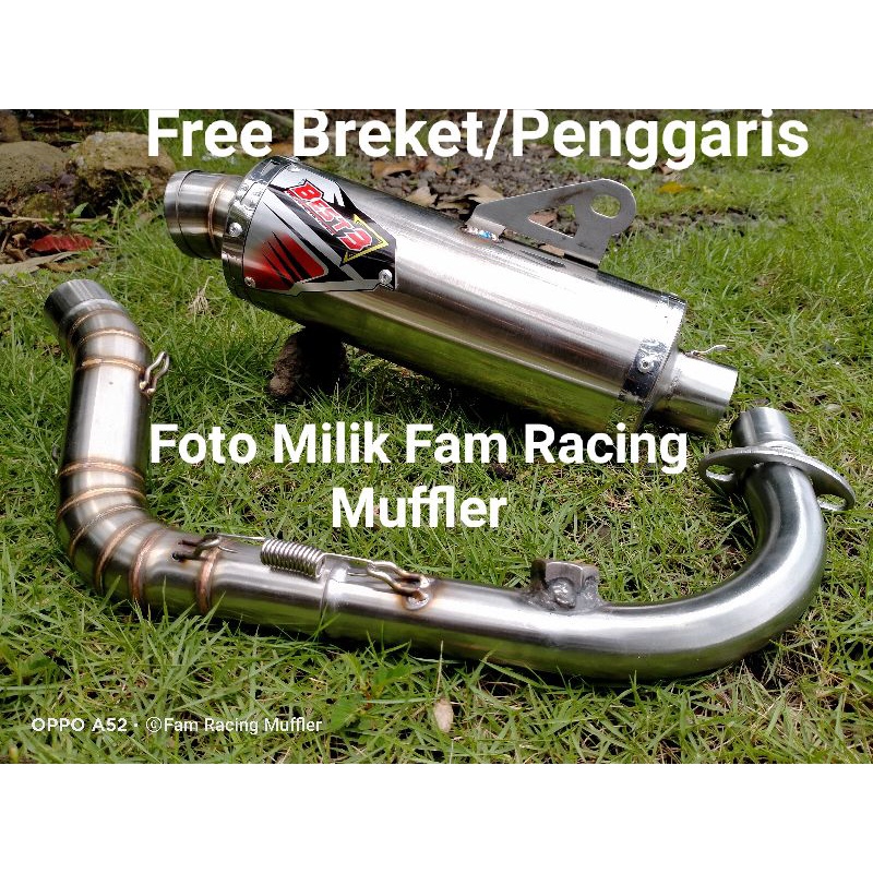 Knalpot Vespa Matic Best 3 BEST3 Sprint S LX 125 150 Primavera 2V 3V Inlet 38