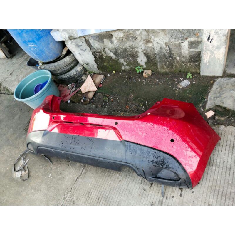 bemper belakang mazda 2 original