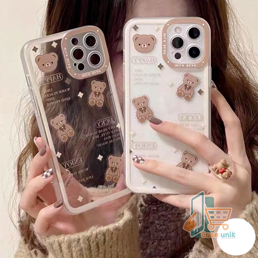 SS103 SOFTCASE TPU ANTI JATUH DESAIN BONEKA BERUANG FOR SAMSUNG A12 M12 A20S A21S A22 A31 A31F A32 A32 A13 A23 A33 A51 A52 A53 A73 CS4395