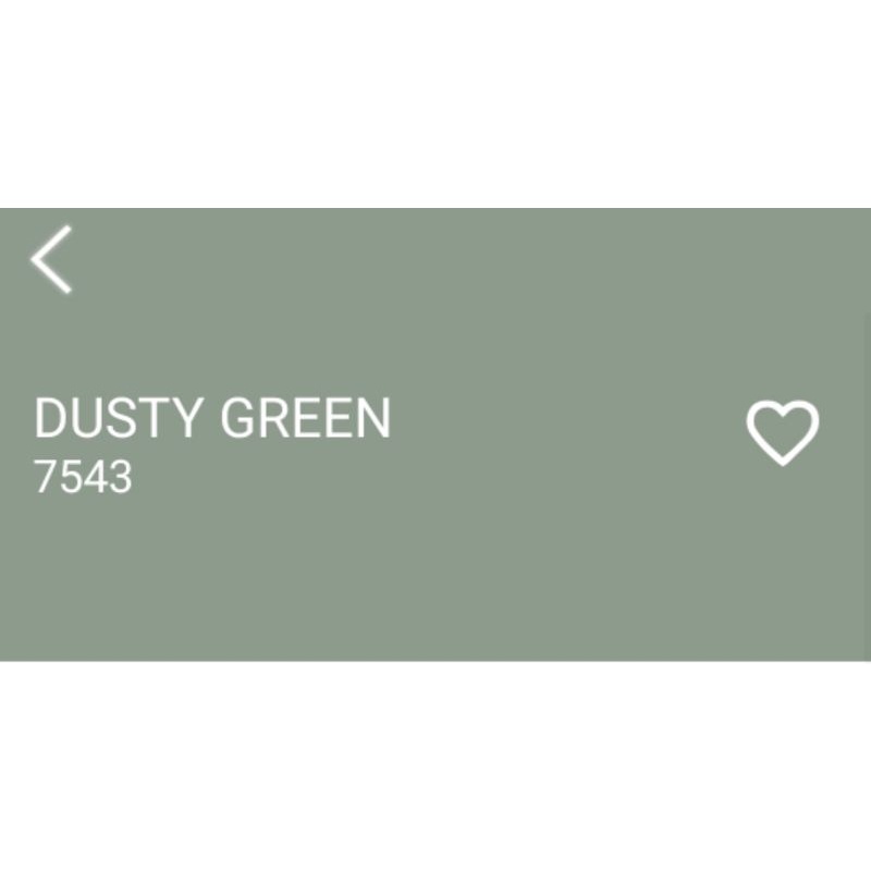 Jotun Majestic Pure colour 2.5liter "Dusty Green"