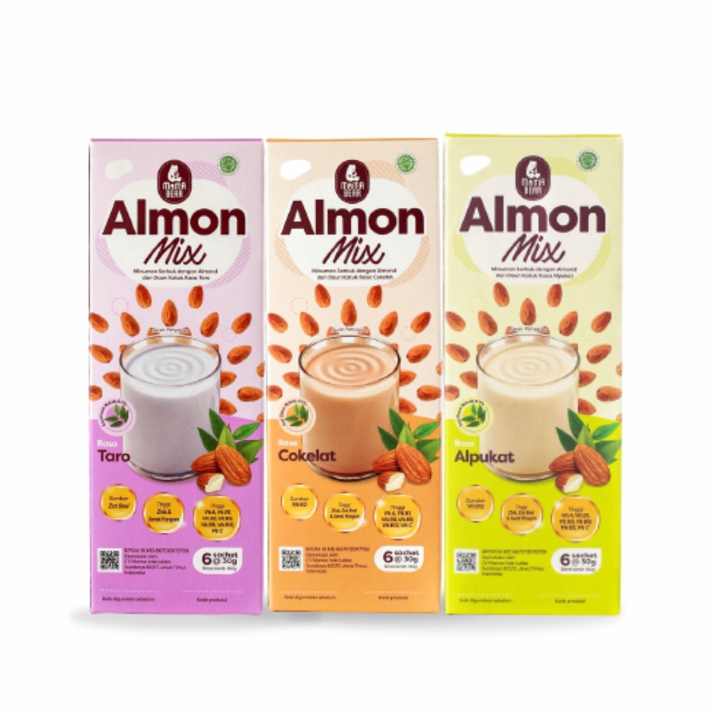 MamaBear Almon Mix Pelancar ASI Minuman Serbuk Pelancar ASI