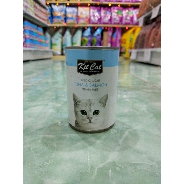 Makanan kaleng Kit Cat Grainfree 400gram wet food all varian