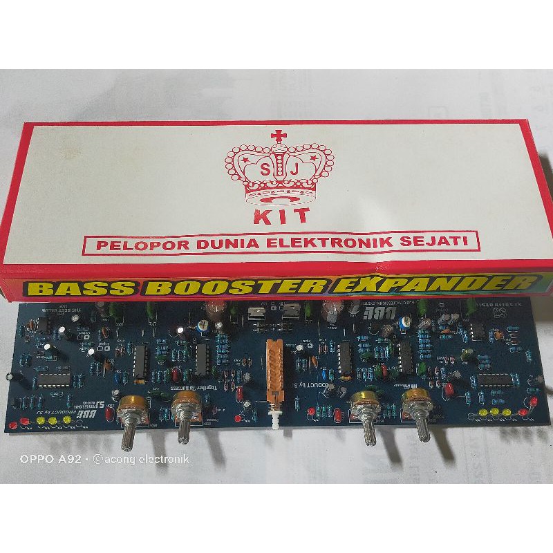 Kit BBE bass boster expander