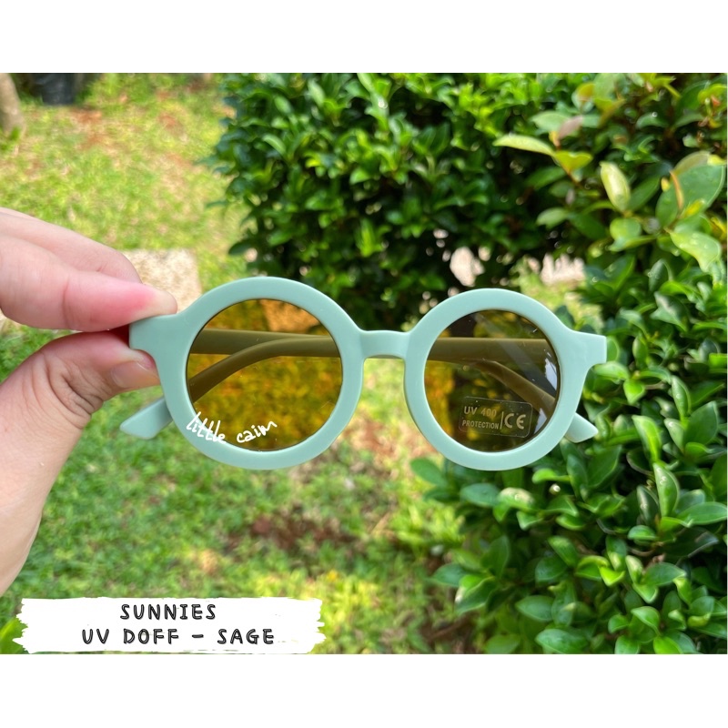 sunnies uv doff glasses | sunnies bear | kacamata anak-Glosy - sage