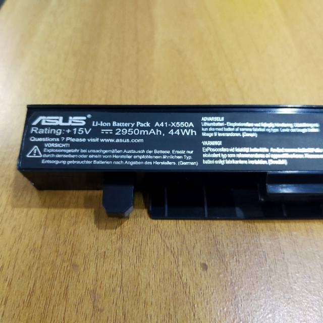 Baterai Original Laptop Asus X452 X452C X452E X450 X450V X450VP X550 X550C X550CL (A41-X550A)