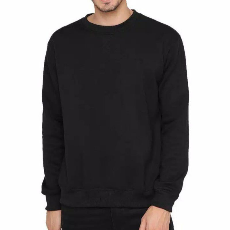 JAKET SWEATER PRIA Sweater Basic polos dewasa