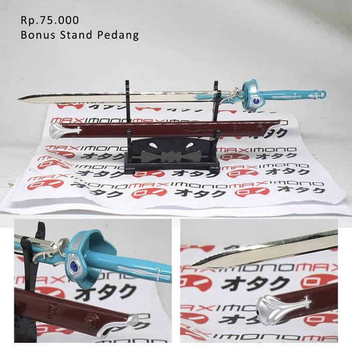 Gantungan Kunci Pedang Anime Lambent Light Asuna - Sword Art Online