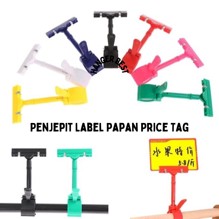 Jepit Harga Obral untuk Penjepit Label Papan Price Tag Hanger