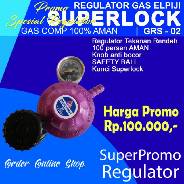 Regulator gas Superlock