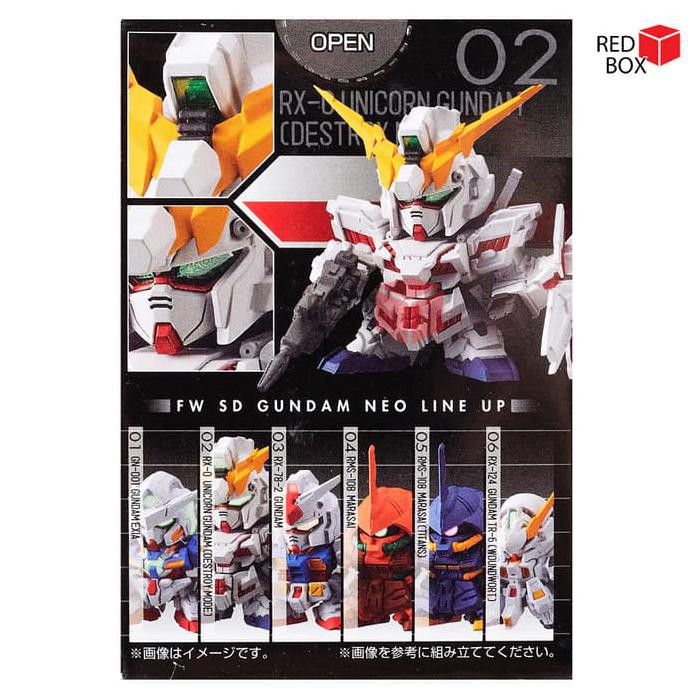 Sd Gundam Neo Unicorn Gundam (Destroy Mode) - Bandai