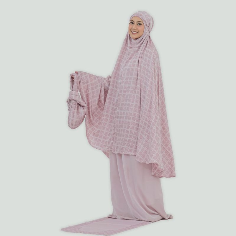 prayer set mukena Monogram deenay