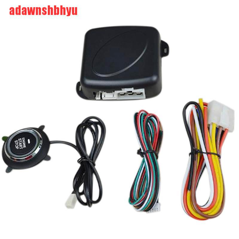 Kit Tombol Tekan Start Stop Mesin Mobil 12V Untuk Keyless