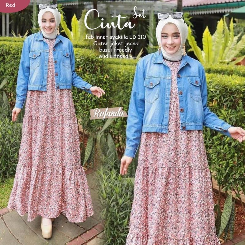 CINTA SET || INNER SHAKILLA OUTER JAKET JEANS