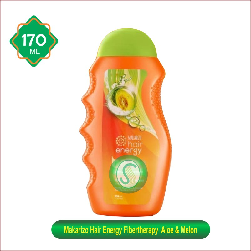 Makarizo Hair Energy Fibertherapy Conditioning Shampoo Aloe &amp; Melon 170 mL