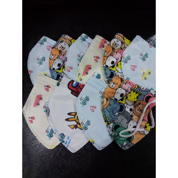 kn95 anak anak 5ply 10pc