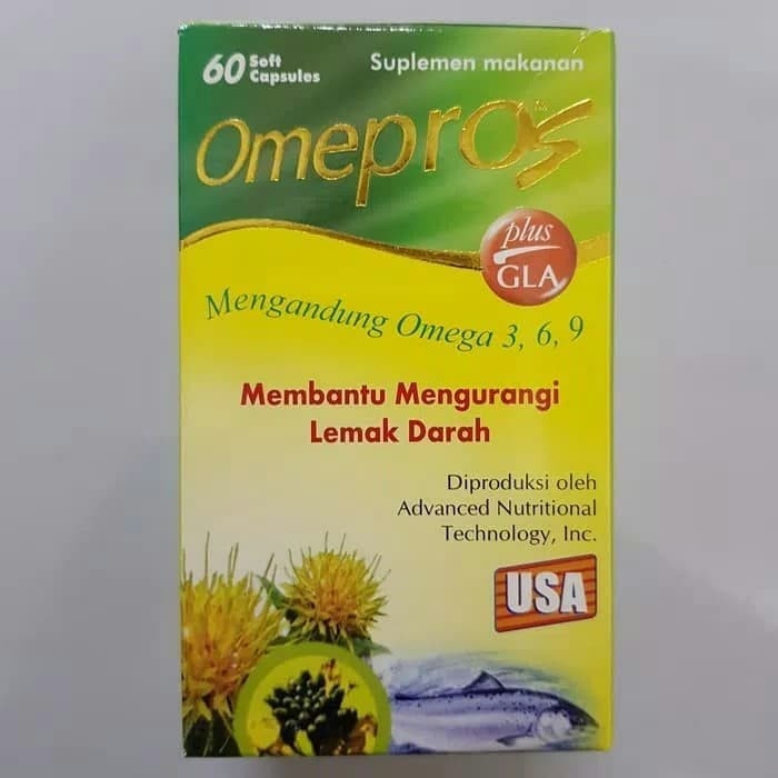 OMEPROS 60 SOFT CAPSULE OMEGA 3-6-9 KOLESTEROL