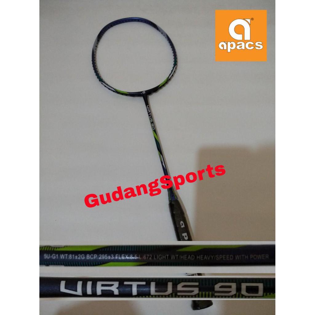 Raket Badminton Apacs Virtus 90 Original