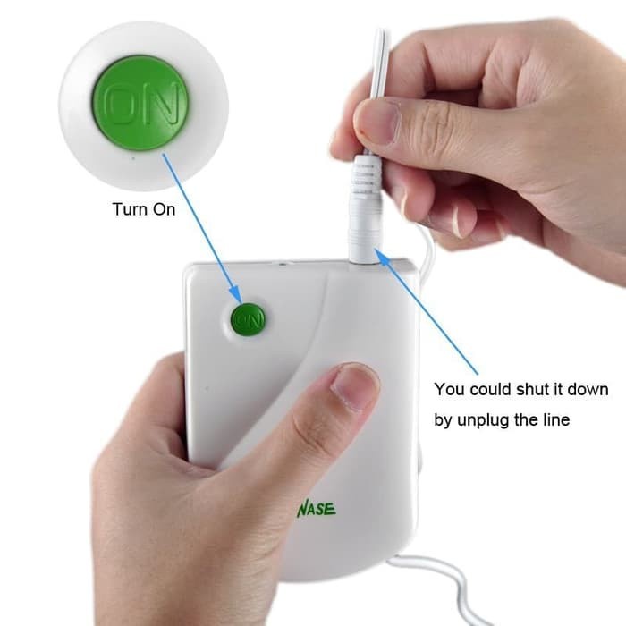Alat Terapi Alpa Bionase Alat Terapi Sinus Rinitis Hidung Pilek(S2J8) Alat Pijat Electric Alat Pijat