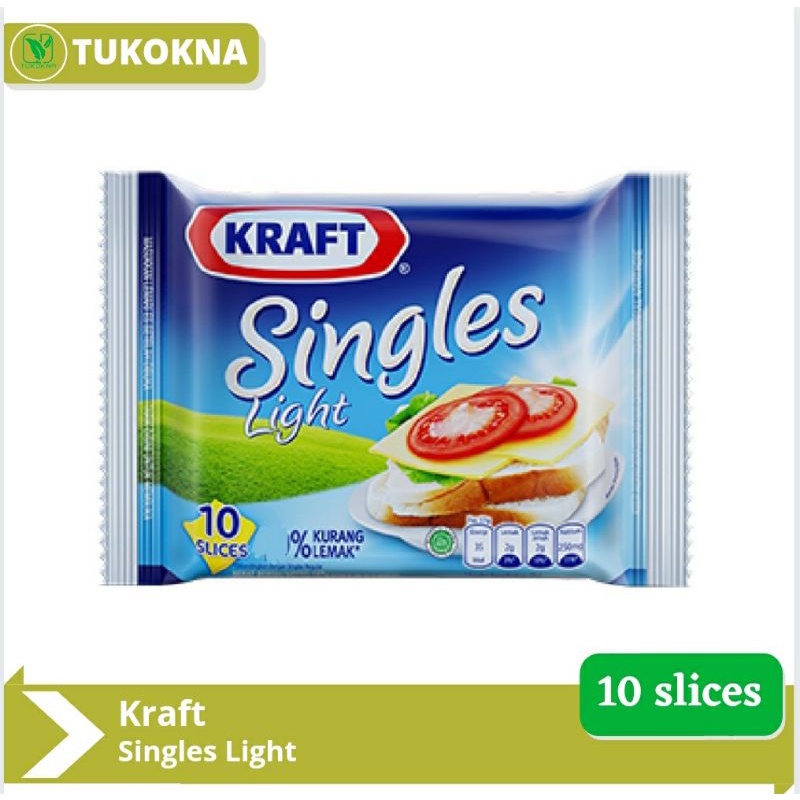 

Keju Kraft Singles Light 10 slices