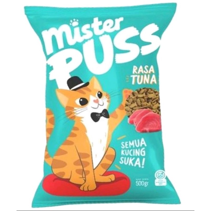 pakan makanan kucing Mr puss