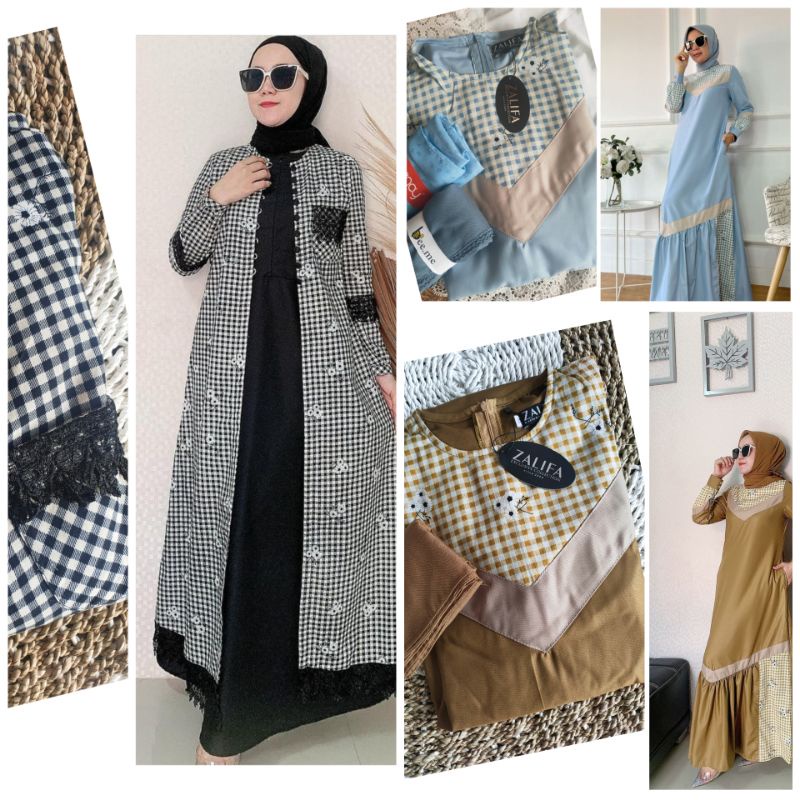 dress Hamidah Halimah by zalifa