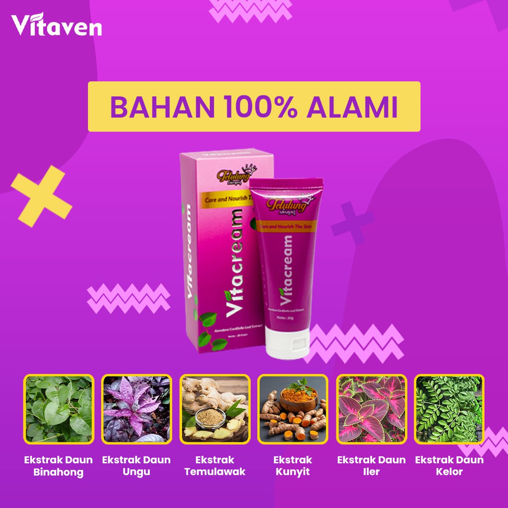 Salep Obat Gatal Selangkangan Kemaluan Hitam Akibat Jamur Paket VITACREAM dan SABUN BINAHONG