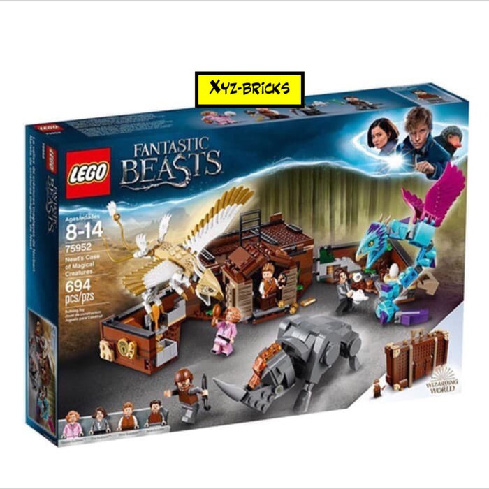 lego newt scamander case