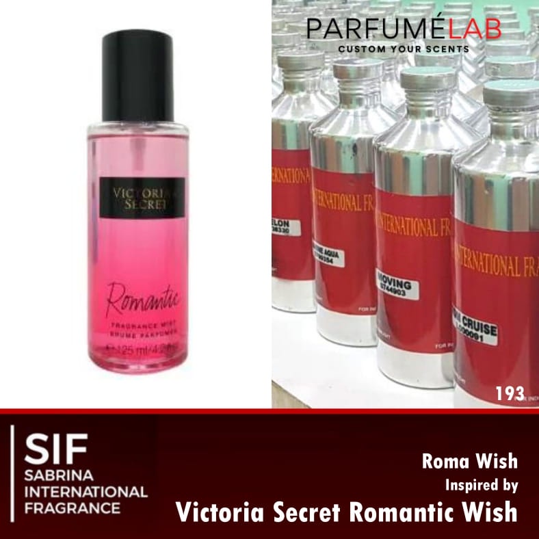Segel 500ML Bibit Parfum Roma Wish By SIF Made In France | Bibit Parfum Victoria Secret Wish Segel 5