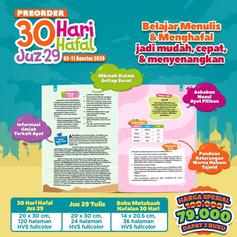 30 Hari Hafal Juz 29