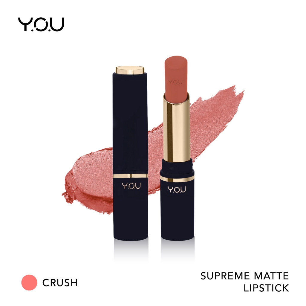 YOU Basic Collection Supreme Matte Lipstick 3.2 g [Long-wear Lip Color&amp;Rich]