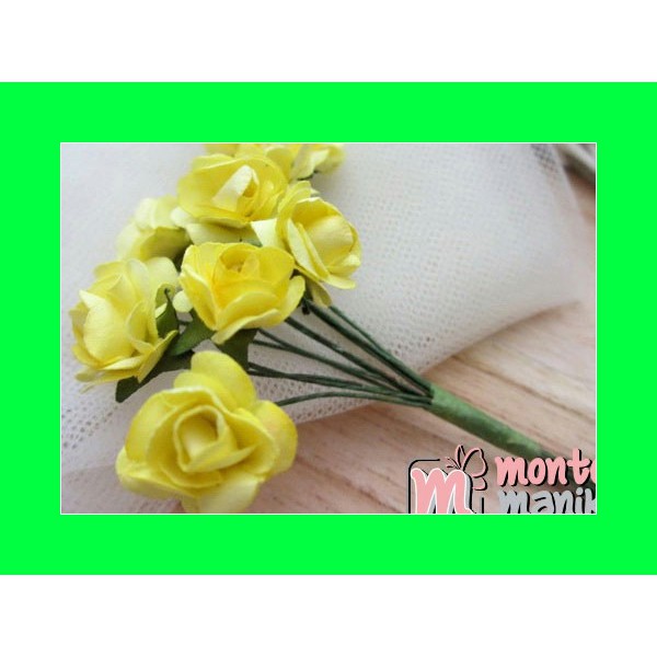 

Aplikasi Bunga Mawar Kertas Kuning ABK-02 Flanel Craft