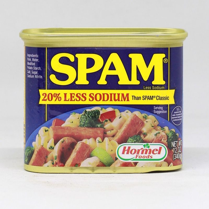 

HORMEL SPAM 25% LESS SODIUM