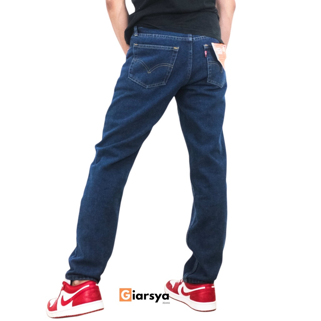 Celana Jeans Panjang Pria Standar / Celana Levis 505 Standar