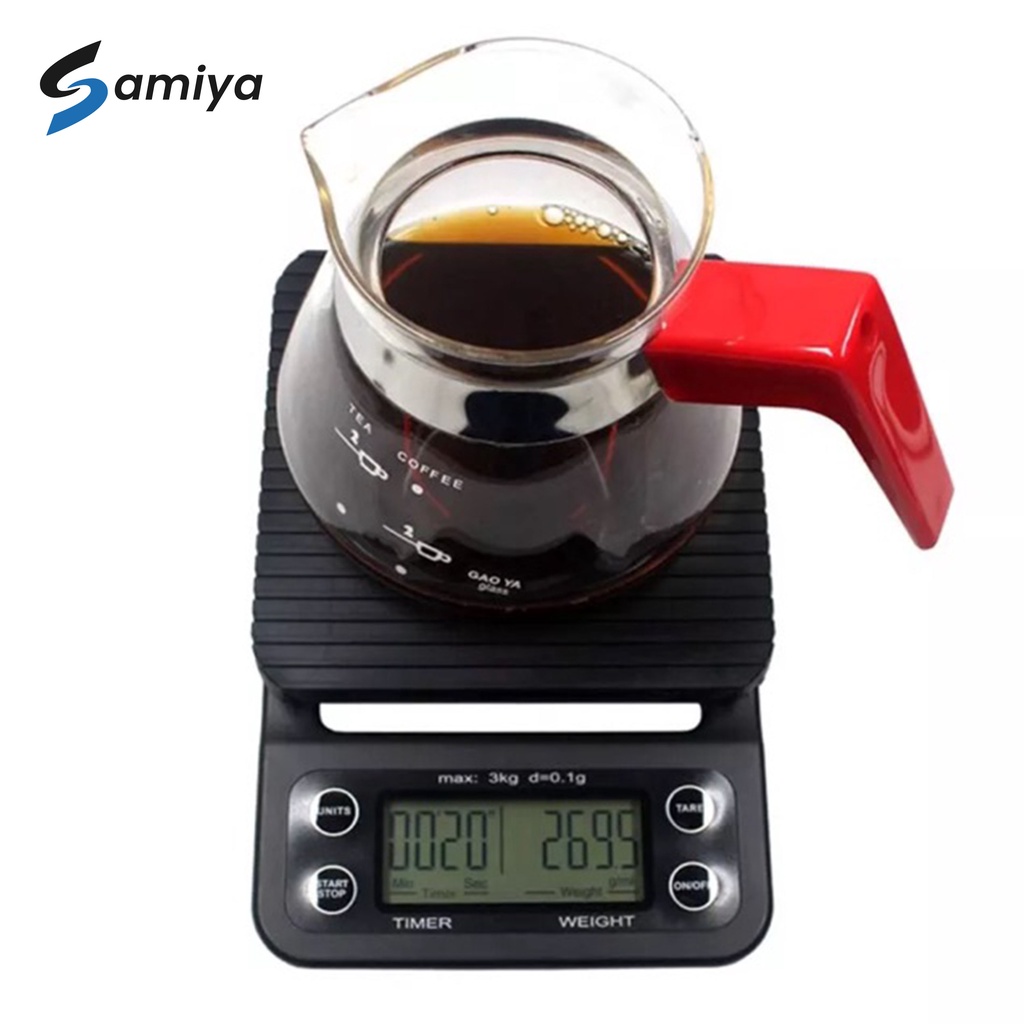 Drip coffee scale / timbangan kopi / timbangan dapur digital / timbangan emas / kopi drip v60