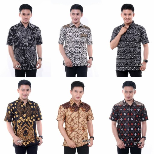Kemeja Batik Pria Terbaru 2020 Lengan Pendek