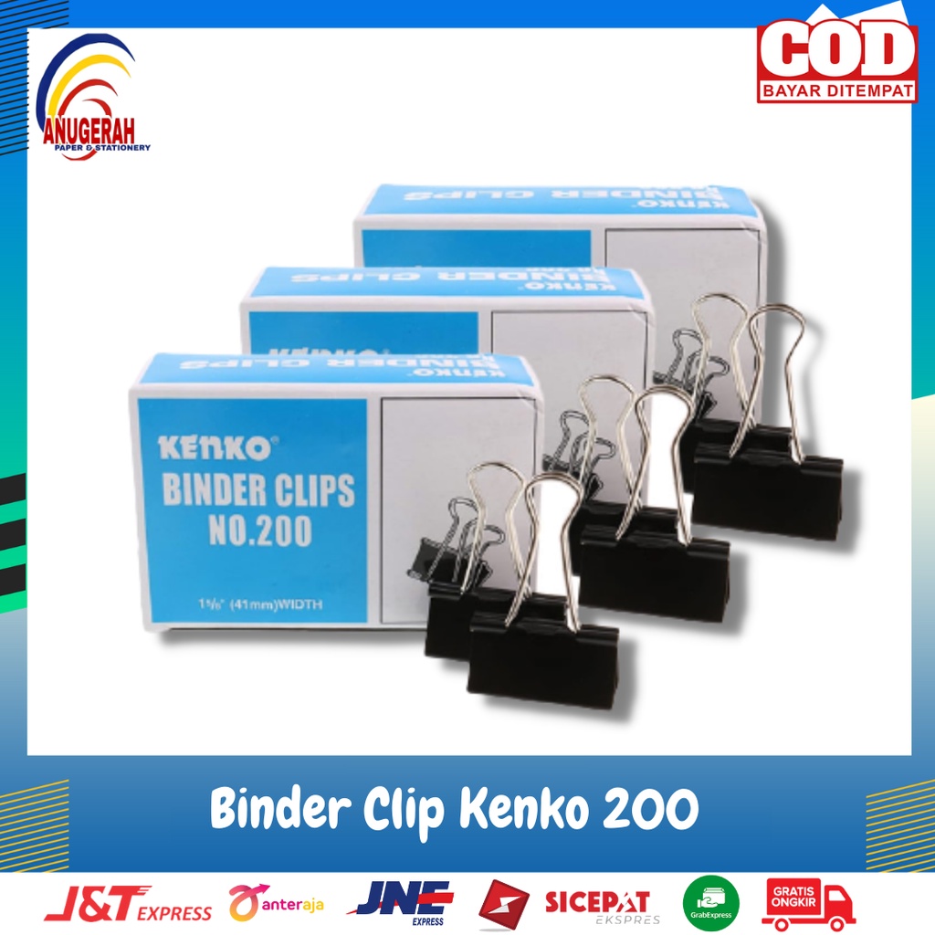 

Binder Clip Kenko No 200 (PCS)