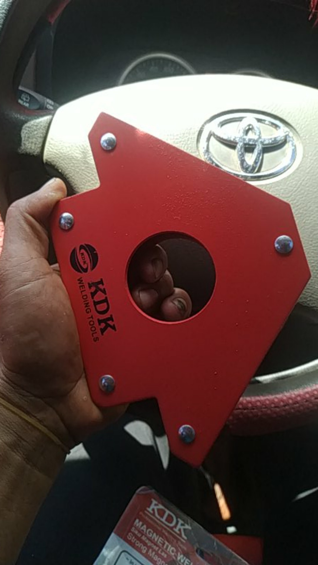 Siku Magnet Las 5 Inch 75lbs Kdk / Magnetic Welding Holder 5inch 75 Lbs Merk Kdk