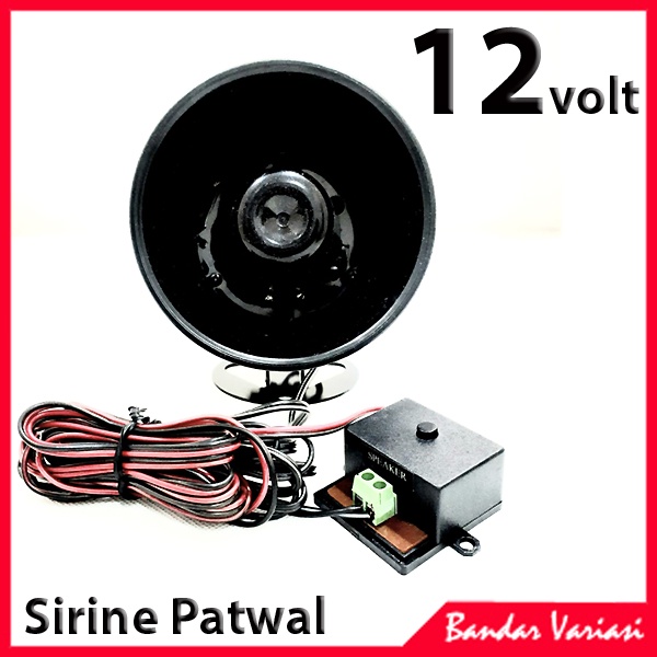Speaker Sirine Toa Alarm Mobil Klakson Horn
