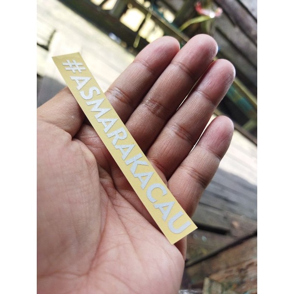 Stiker ASMARA KACAU