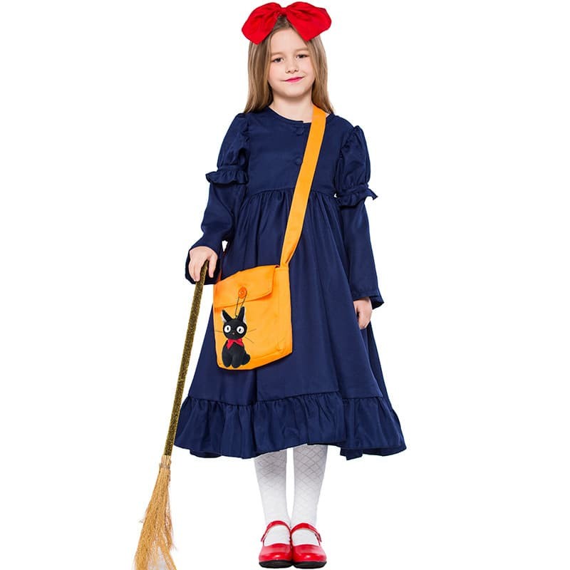 KIKI DELIVERY SERVICE WITCH costume cosplay haloween kostum anak