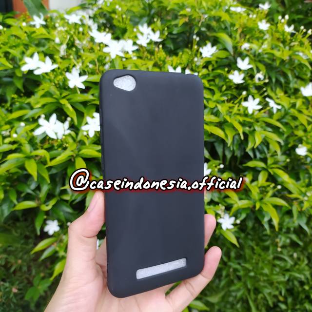Soft Case Silikon Black Matte Xiaomi Redmi 4A