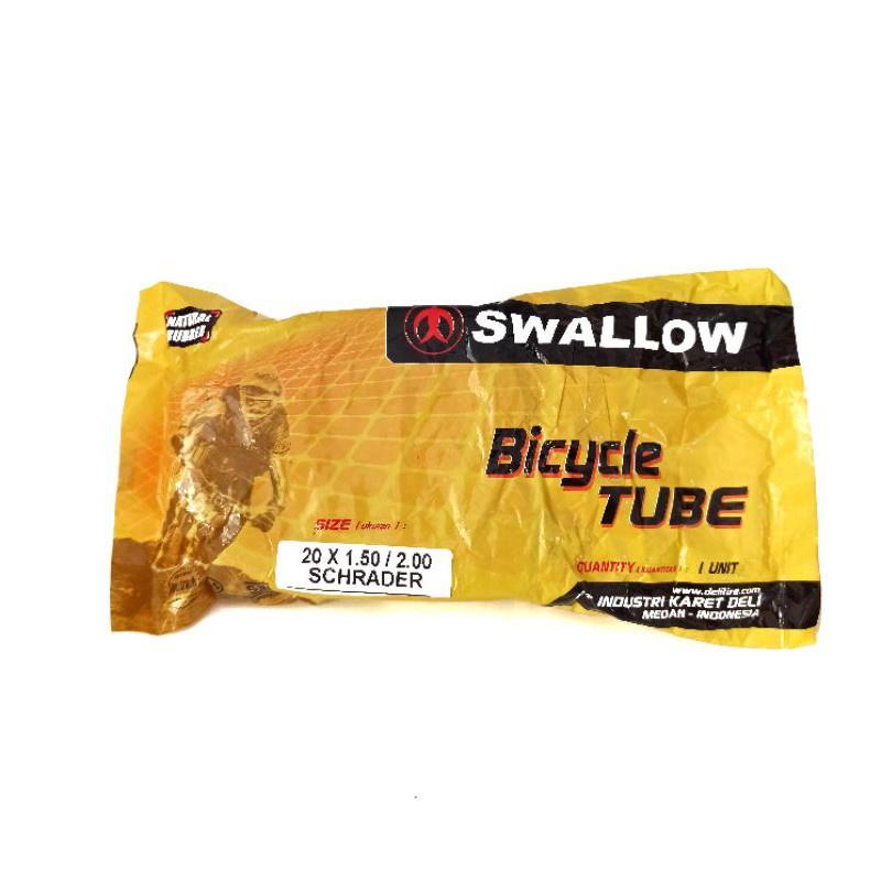 BAN DALAM SWALLOW 20 X 1.50 / 2.00 BAN DALAM BMX 20X1.50 20X2.00 BAN SEPEDA BMX PENTIL MOTOR