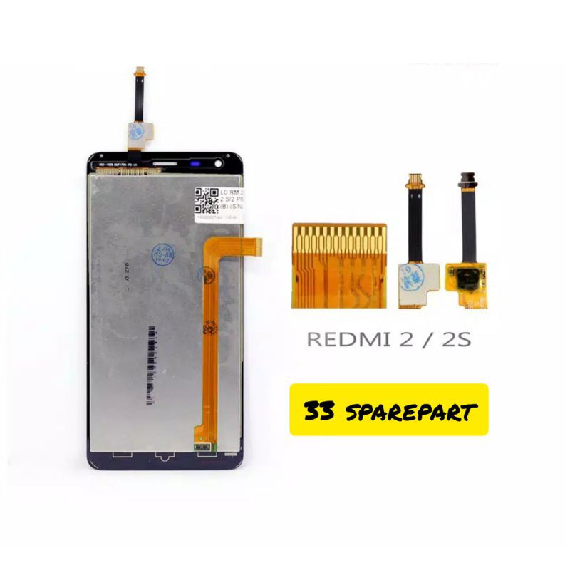 LCD FULLSET XIAOMI REDMI 2 / 2s / 2 PRIME / 2pro ORI COMPLETE