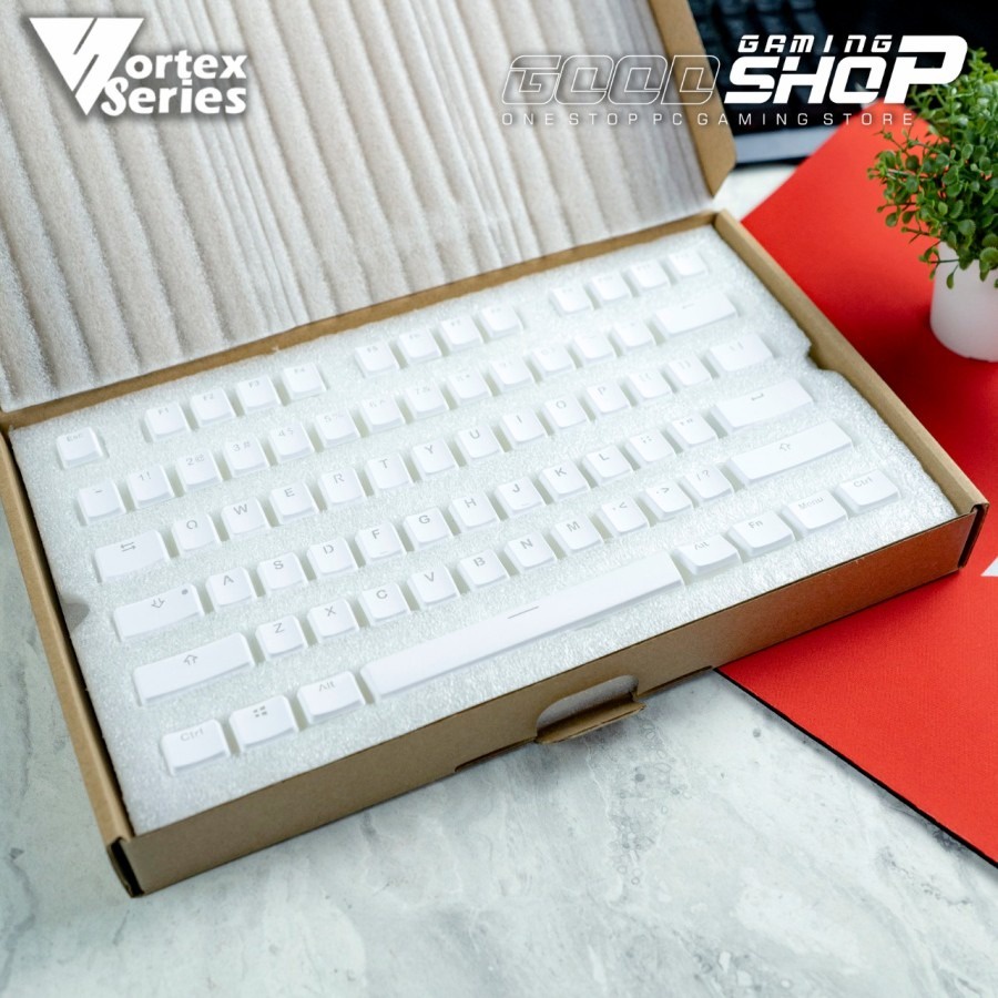 VORTEXSERIES Pudding Keycaps PBT Doubleshot Backlit 108 Keys - Keycaps