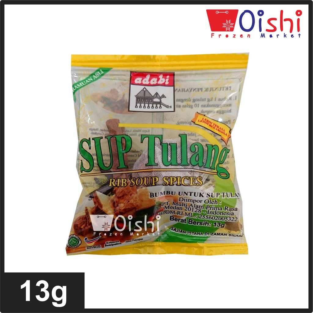 

Adabi Bumbu Sup Tulang 13g