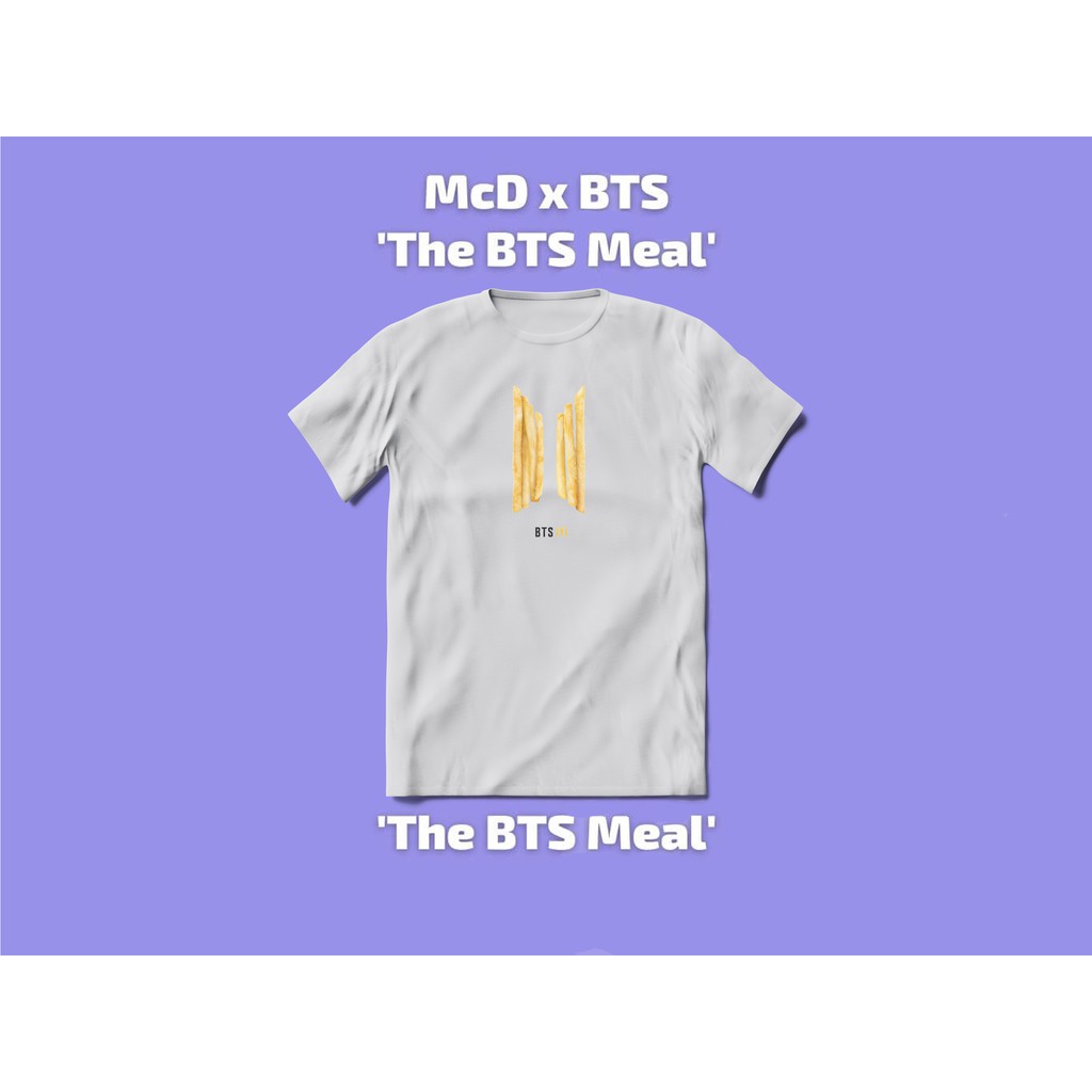 Tshirt BTS X MCD UNOFFICIAL