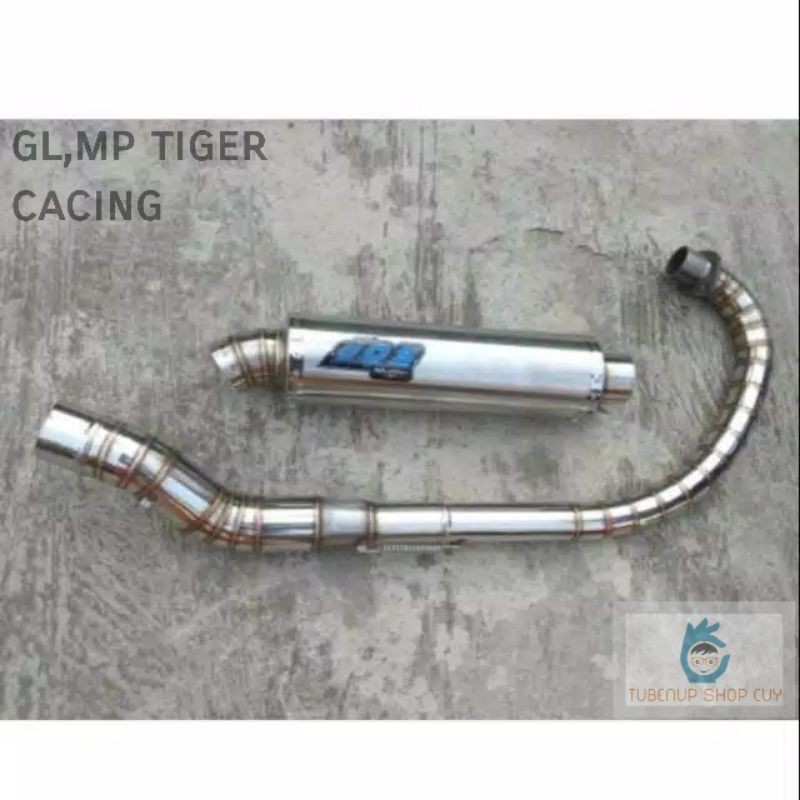 kenalpot dos leheran cacing gl mp tiger